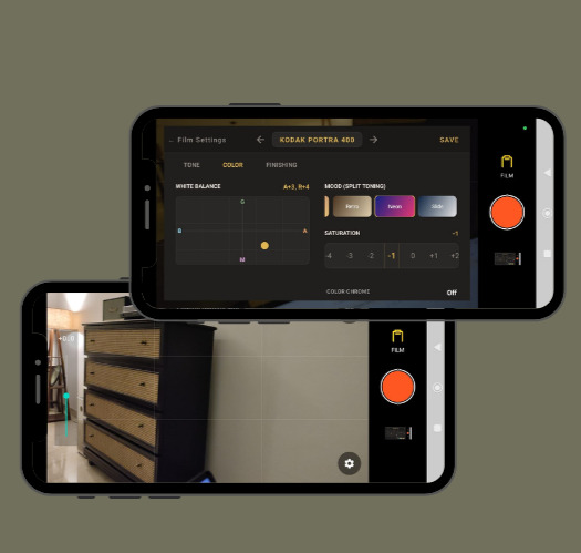 FlareCamera app preview